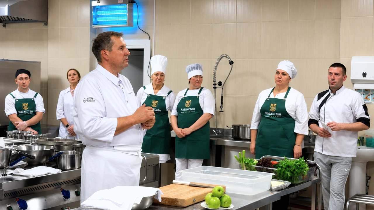 Кавказ минералды сулары өңіріндегі шипажайлардың бас аспаздары қазақтың ұлттық тағамдарын дайындауды үйренді 
