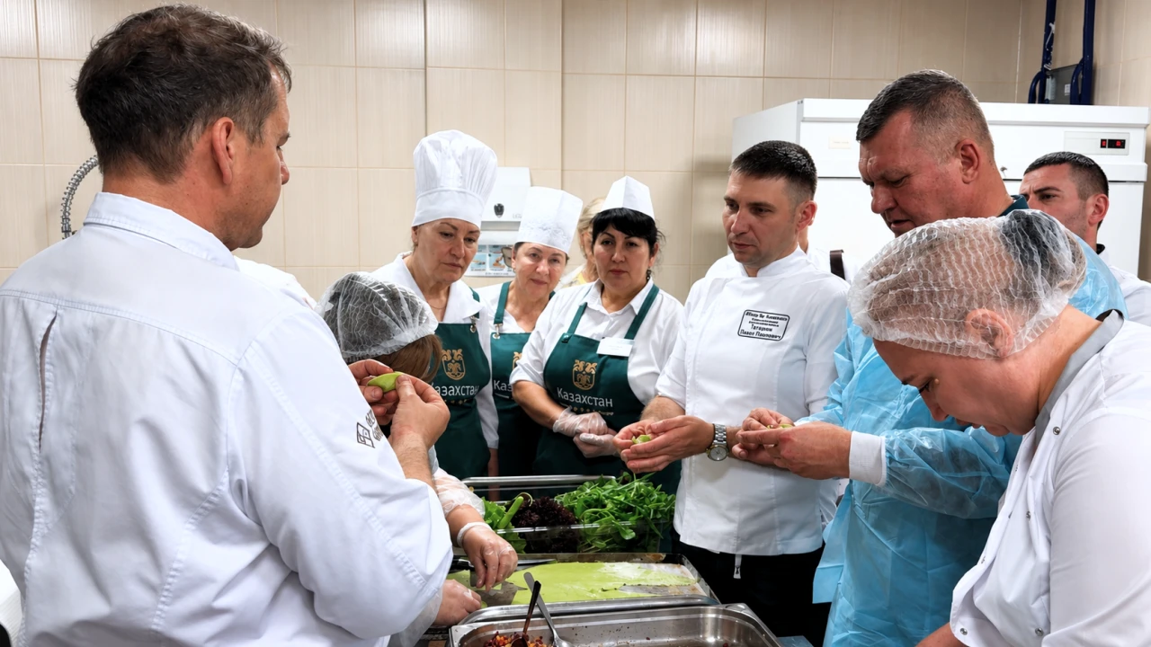 Кавказ минералды сулары өңіріндегі шипажайлардың бас аспаздары қазақтың ұлттық тағамдарын дайындауды үйренді 
