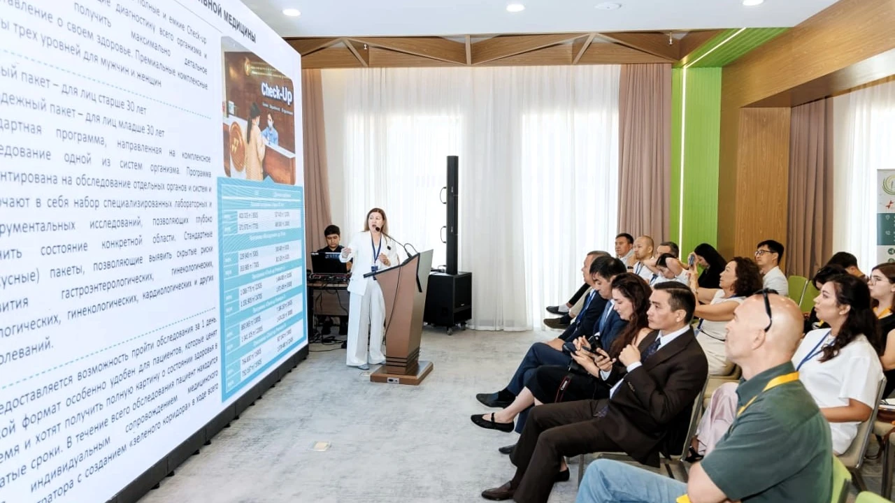 ҚР ПІБ Медициналық орталық ауруханасы Ташкентте өткен халықаралық роуд-шоуда Қазақстан медицинасының мүмкіндіктері таныстырды 