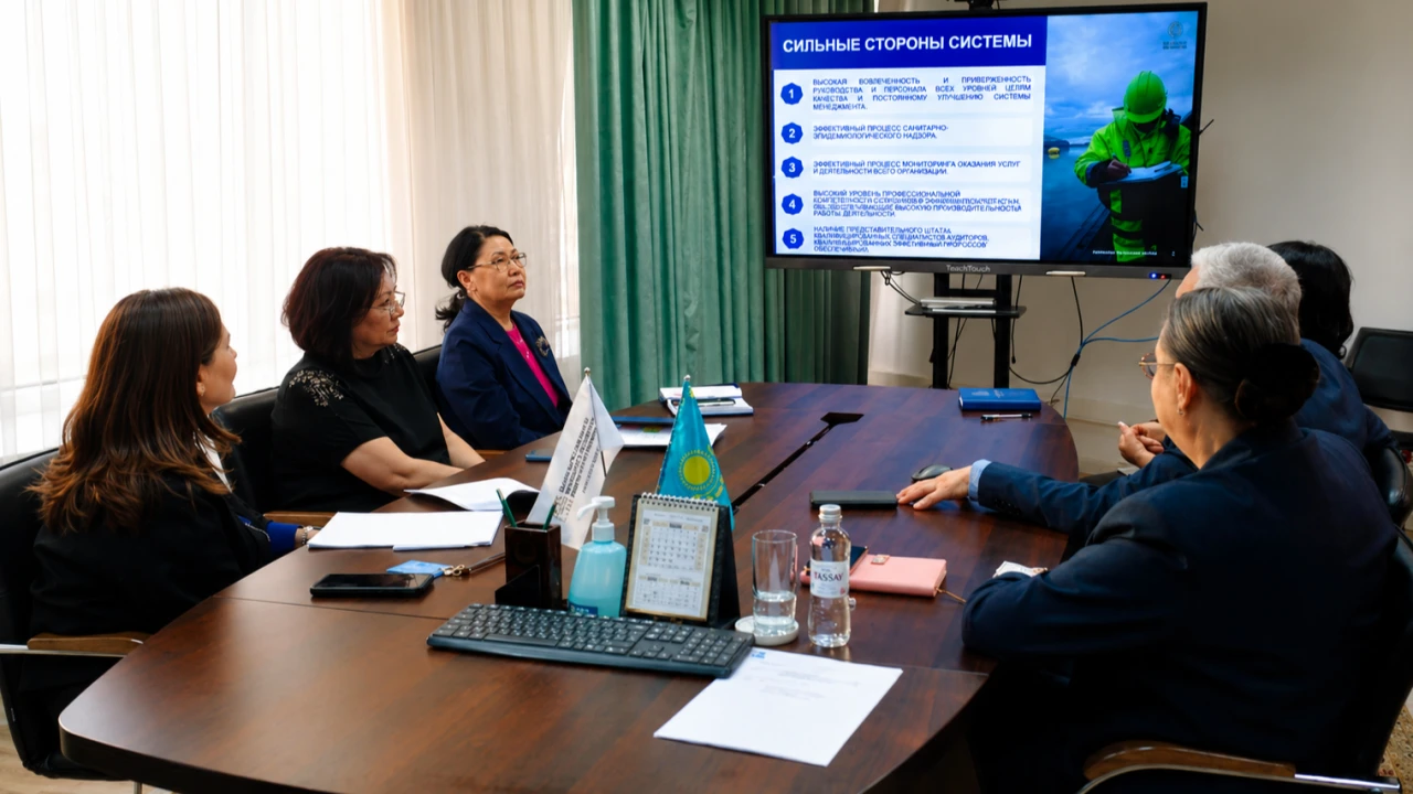 ҚР ПІБ Медициналық орталығында Bureau Veritas Certification Holding тарапынан халықаралық аудиті өткізілді 