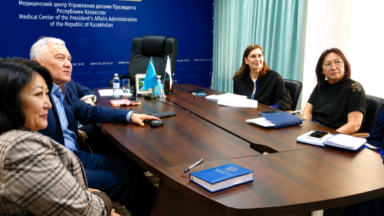 ҚР ПІБ Медициналық орталығында Bureau Veritas Certification Holding тарапынан халықаралық аудиті өткізілді 