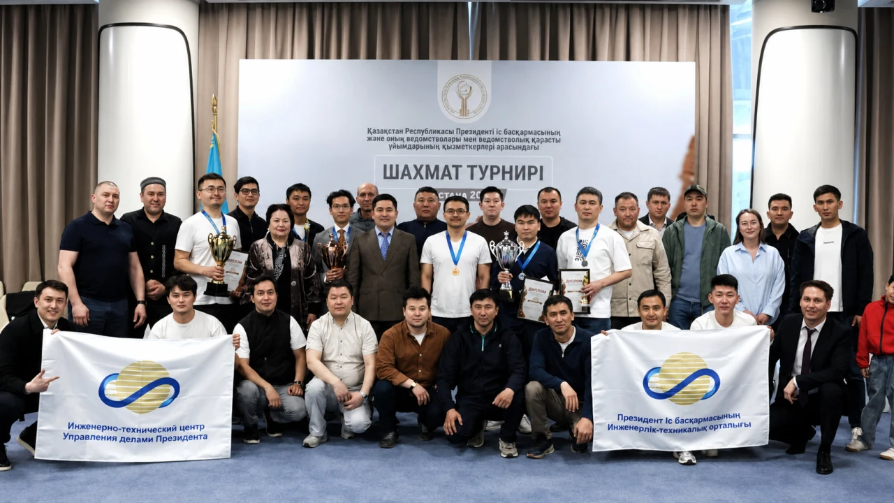 ПІБ Медициналық орталығының командасы шахмат турнирінде I орын алды 