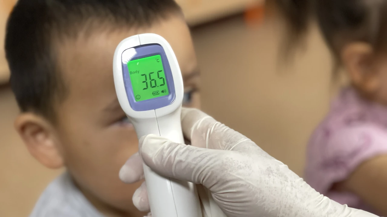 Детский сад «Қарлығаш» усилил профилактику кори 