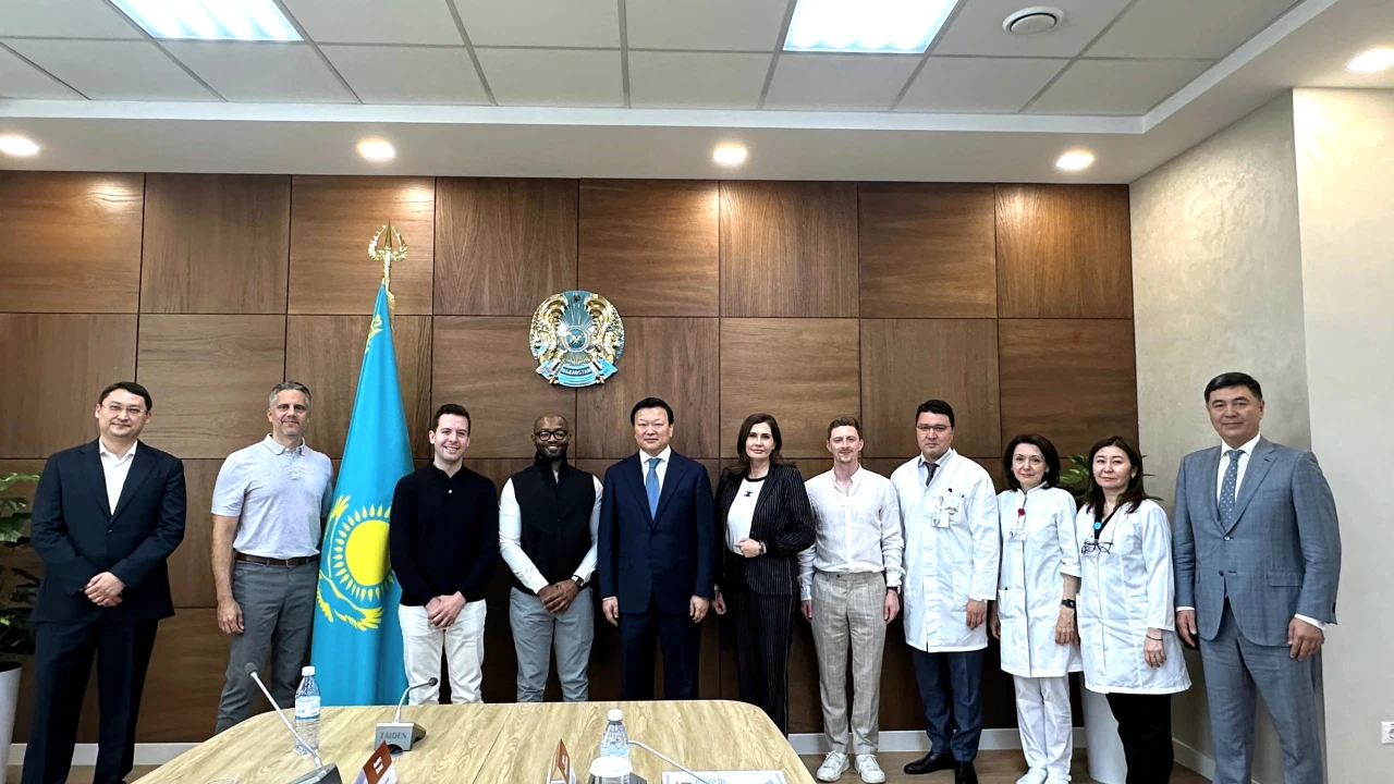 ҚР ПІБ Медициналық орталығының ауруханасында FutureMED Ventures KZ компаниясының өкілдерімен кездесу өтті