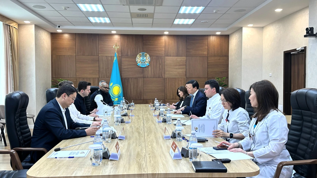 ҚР ПІБ Медициналық орталығының ауруханасында FutureMED Ventures KZ компаниясының өкілдерімен кездесу өтті