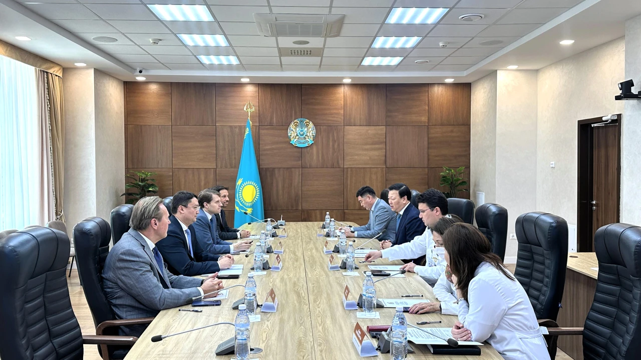 FutureMED Ventures KZ компаниясы өкілдерімен кездесу
