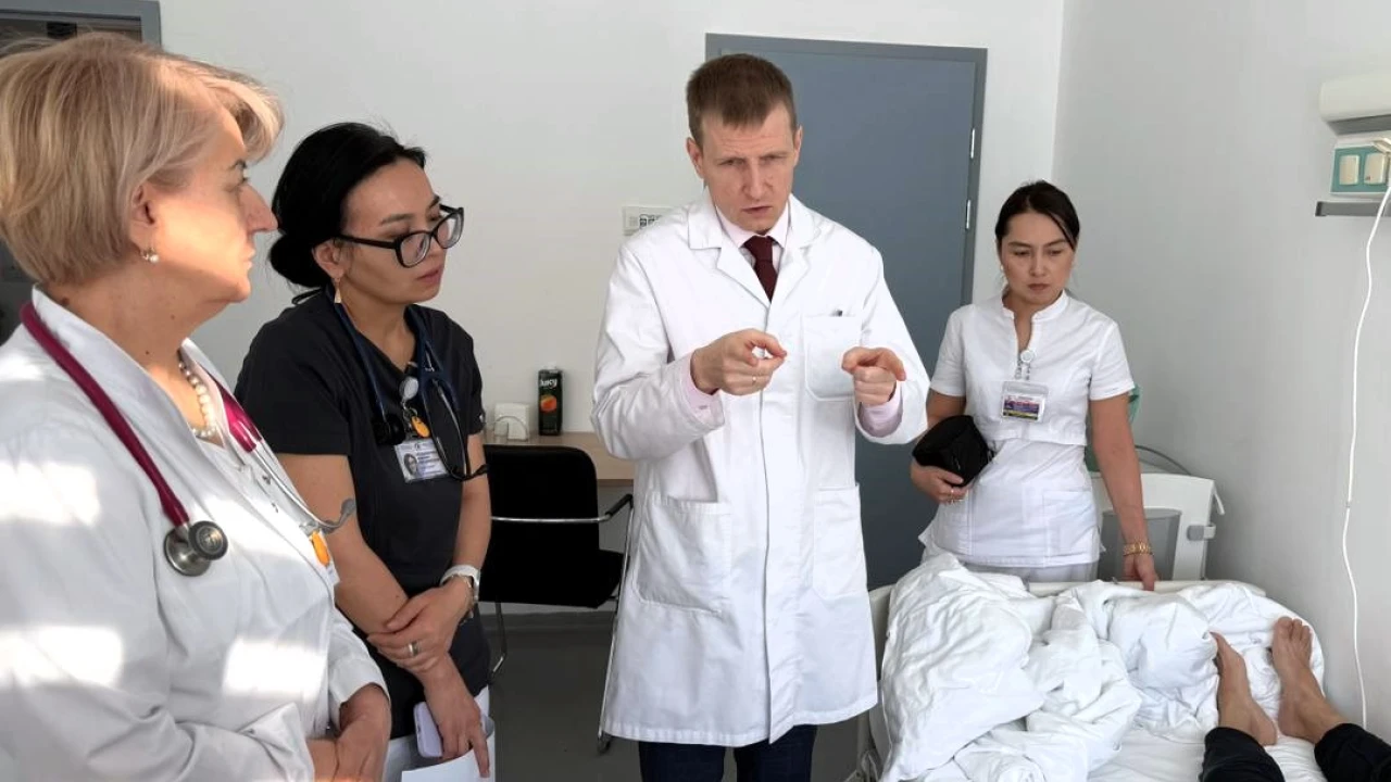 Современные подходы в гематологии: в Больнице МЦ УДП РК прошел мастер-класс зарубежного специалиста 